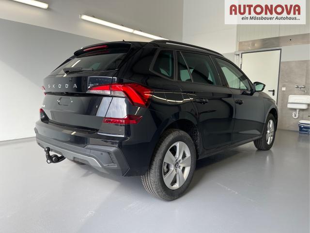 Skoda / KAMIQ / Schwarz / / / 115PS DSG AHK+Kamera+Kessy+PDC+Winterpaket+Alu16+GVL