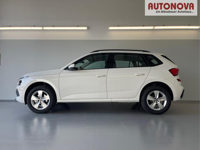 Skoda / KAMIQ / Wei&szlig; / / / 115PS DSG AHK+16 Zoll Alu+Sitzheizung+App-Connect+GVL