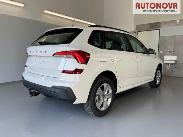 Skoda / KAMIQ / Wei&szlig; / / / 115PS DSG AHK+16 Zoll Alu+Sitzheizung+App-Connect+GVL