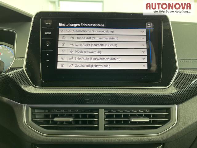 Volkswagen / T-Cross / Grau / / / 150PS DSG GV5+Navi+IQ.Light+AHK+Black+Cam+Keyless+Side+Climatronic