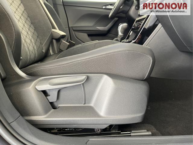 Volkswagen / T-Cross / Grau / / / 150PS DSG GV5+Navi+IQ.Light+AHK+Black+Cam+Keyless+Side+Climatronic