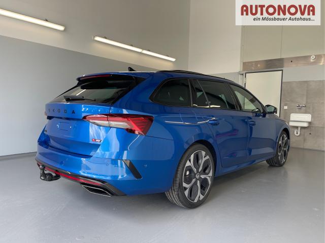 Skoda / Octavia Combi / Blau / / / 265PS DSG HUD+Pano+360&deg;+DCC+AHK+CANTON+Matrix+Alu19+eHeck+GV4