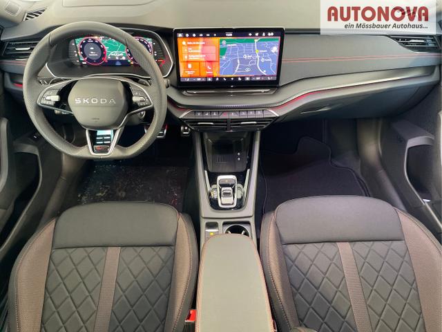 Skoda / Octavia Combi / Blau / / / 265PS DSG HUD+Pano+360&deg;+DCC+AHK+CANTON+Matrix+Alu19+eHeck+GV4