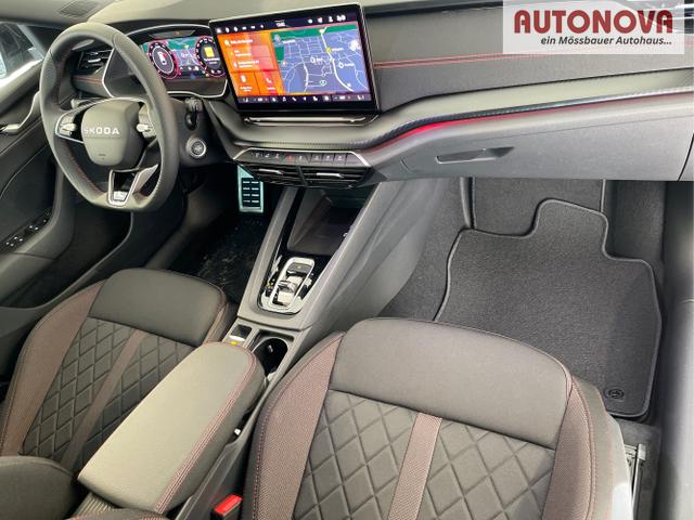 Skoda / Octavia Combi / Blau / / / 265PS DSG HUD+Pano+360&deg;+DCC+AHK+CANTON+Matrix+Alu19+eHeck+GV4