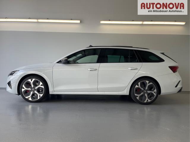 Skoda / Octavia Combi / Wei&szlig; / / / 265PS DSG HUD+Pano+360&deg;+DCC+AHK+CANTON+Matrix+Alu19+eHeck+GV4
