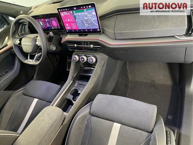 Skoda / Kodiaq / Schwarz / / / 193PS TDI 4x4 7Sitze+AHK+HUD+Pano+360&deg;+GV5+Navi+CANTON+Alu20