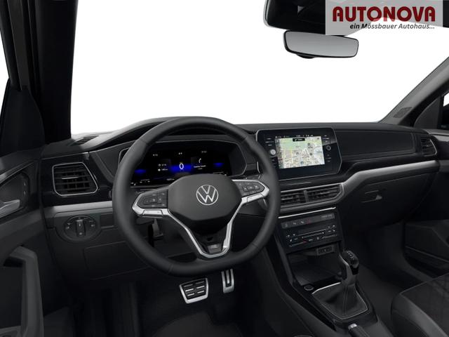 Volkswagen T-Cross R-Line 115PS DSG Navi+IQ.Light+AHK+Black+Cam+Keyless+Side+Climatronic+Parklenk 