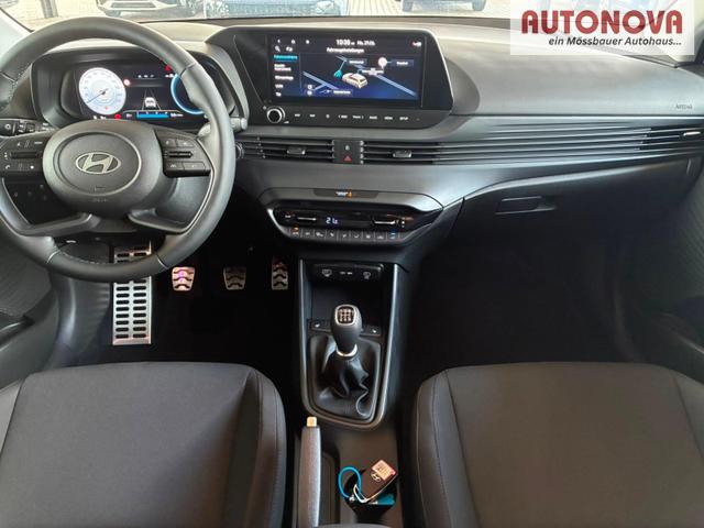 Hyundai BAYON Comfort Plus 1.2 MPI / Sitz + Lenkradheizung PDC V&H Kamera LED Tempomat Keyless Alu 16" 