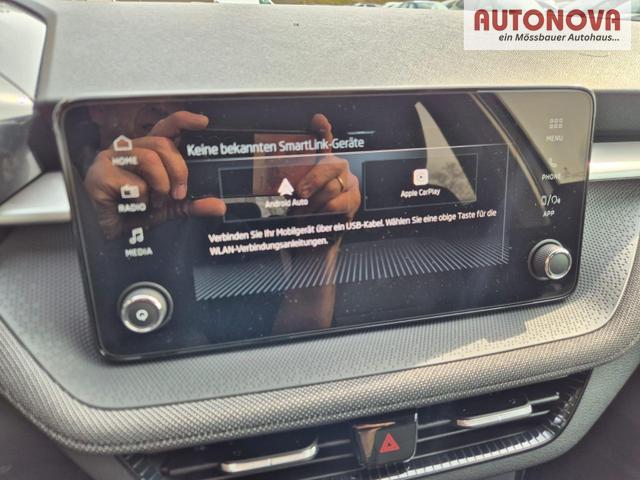 Skoda Fabia 1.0 TSI 95PS Selection 5-t&uuml;rig R&uuml;ckf.Kamera Parksensoren Sitzheizung Multifunktionslenkrad Klima Skoda-Radio Bluetooth Touchscreen Tempomat Nebelsch. Apple CarPlay + Android Auto 