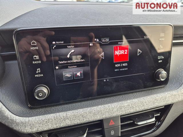 Skoda Kamiq 1.0 TSI 115PS DSG Selection R&uuml;ckf.Kamera PDC v+h Sitzheizung Klimaautomatik Skoda-Radio Apple CarPlay + Android Auto Tempomat Garantieverl&auml;ngerung 16"LM 