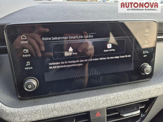 Skoda Kamiq 1.0 TSI 115PS DSG Selection R&uuml;ckf.Kamera PDC v+h Sitzheizung Klimaautomatik Skoda-Radio Apple CarPlay + Android Auto Tempomat Garantieverl&auml;ngerung 16"LM 