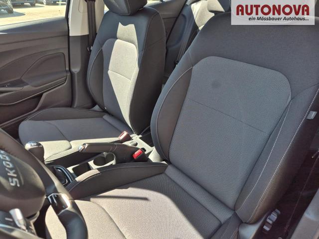 Skoda Fabia 1.0 TSI 95PS Selection 5-t&uuml;rig R&uuml;ckf.Kamera Parksensoren Sitzheizung Multifunktionslenkrad Klima Skoda-Radio Bluetooth Touchscreen Tempomat Nebelsch. Apple CarPlay + Android Auto 