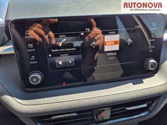 Skoda Fabia 1.0 TSI 95PS Selection 5-t&uuml;rig R&uuml;ckf.Kamera Parksensoren Sitzheizung Multifunktionslenkrad Klima Skoda-Radio Bluetooth Touchscreen Tempomat Nebelsch. Apple CarPlay + Android Auto 