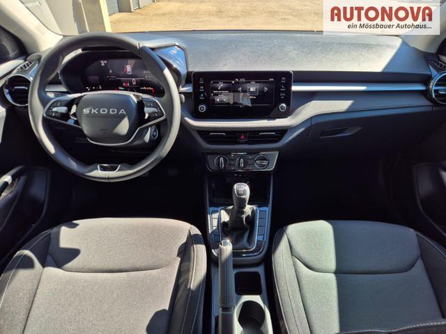 Skoda Fabia 1.0 TSI 95PS Selection 5-t&uuml;rig R&uuml;ckf.Kamera Parksensoren Sitzheizung Multifunktionslenkrad Klima Skoda-Radio Bluetooth Touchscreen Tempomat Nebelsch. Apple CarPlay + Android Auto 