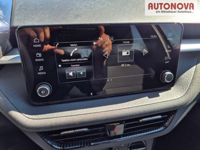 Skoda Fabia 1.0 TSI 95PS Selection 5-t&uuml;rig R&uuml;ckf.Kamera Parksensoren Sitzheizung Multifunktionslenkrad Klima Skoda-Radio Bluetooth Touchscreen Tempomat Nebelsch. Apple CarPlay + Android Auto 