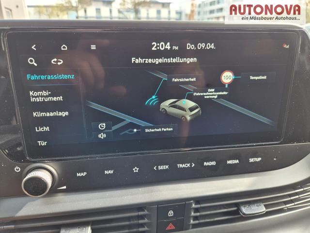 Hyundai i20 1.0 T-GDI 90PS Trend 5-t&uuml;rig Klimaautomatik Sitzheizung Lenkradheizung R&uuml;ckf.Kamera PDC Apple CarPlay Android Auto Tempomat Touchscreen 16"LM 