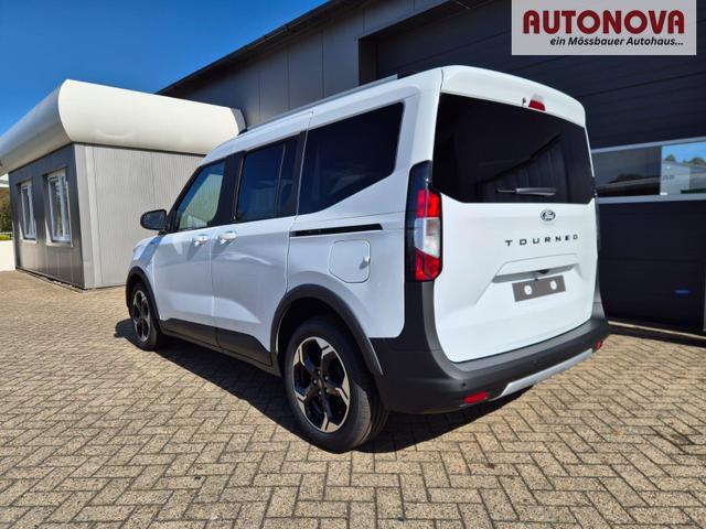 Ford Tourneo Courier 1.0 EcoBoost 125PS Active Teil-Leder Sitzheizung Lenkradheizung Klimaautomatik PDC v+h R&uuml;ckf.-Kamera ACC TWA Frontscheibe beheizb. Ford-Navi SYNC4 Apple CarPlay + Android Auto 