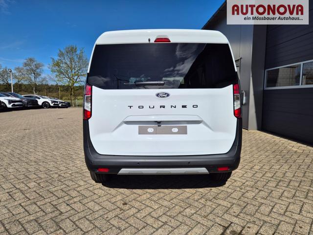 Ford Tourneo Courier 1.0 EcoBoost 125PS Active Teil-Leder Sitzheizung Lenkradheizung Klimaautomatik PDC v+h R&uuml;ckf.-Kamera ACC TWA Frontscheibe beheizb. Ford-Navi SYNC4 Apple CarPlay + Android Auto 