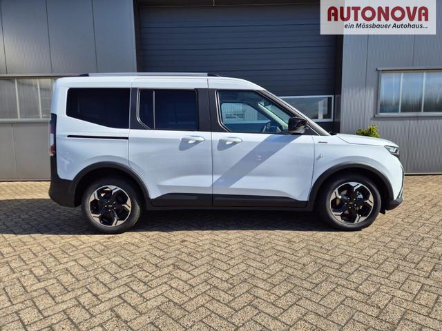 Ford Tourneo Courier 1.0 EcoBoost 125PS Active Teil-Leder Sitzheizung Lenkradheizung Klimaautomatik PDC v+h R&uuml;ckf.-Kamera ACC TWA Frontscheibe beheizb. Ford-Navi SYNC4 Apple CarPlay + Android Auto 
