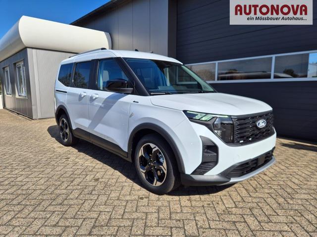 Ford Tourneo Courier 1.0 EcoBoost 125PS Active Teil-Leder Sitzheizung Lenkradheizung Klimaautomatik PDC v+h R&uuml;ckf.-Kamera ACC TWA Frontscheibe beheizb. Ford-Navi SYNC4 Apple CarPlay + Android Auto 