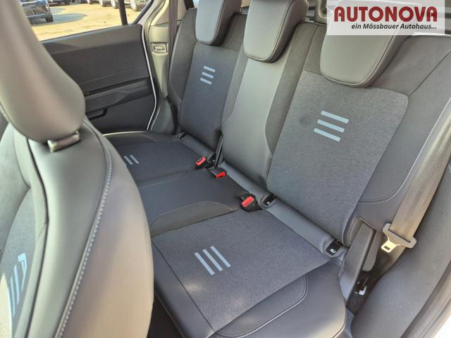 Ford Tourneo Courier 1.0 EcoBoost 125PS Active Teil-Leder Sitzheizung Lenkradheizung Klimaautomatik PDC v+h R&uuml;ckf.-Kamera ACC TWA Frontscheibe beheizb. Ford-Navi SYNC4 Apple CarPlay + Android Auto 