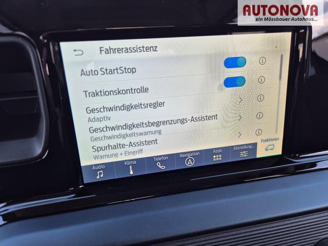 Ford Tourneo Courier 1.0 EcoBoost 125PS Active Teil-Leder Sitzheizung Lenkradheizung Klimaautomatik PDC v+h R&uuml;ckf.-Kamera ACC TWA Frontscheibe beheizb. Ford-Navi SYNC4 Apple CarPlay + Android Auto 