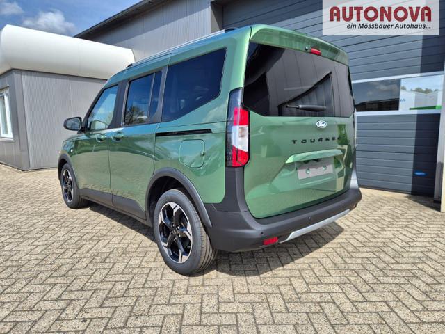 Ford Tourneo Courier 1.0 EcoBoost 125PS Active Teil-Leder Sitzheizung Lenkradheizung Klimaautomatik PDC v+h R&uuml;ckf.-Kamera ACC TWA Frontscheibe beheizb. Ford-Navi SYNC4 Apple CarPlay + Android Auto 