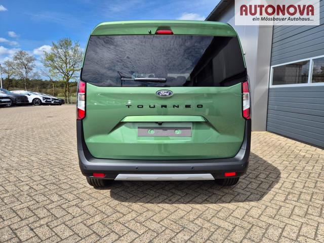 Ford Tourneo Courier 1.0 EcoBoost 125PS Active Teil-Leder Sitzheizung Lenkradheizung Klimaautomatik PDC v+h R&uuml;ckf.-Kamera ACC TWA Frontscheibe beheizb. Ford-Navi SYNC4 Apple CarPlay + Android Auto 