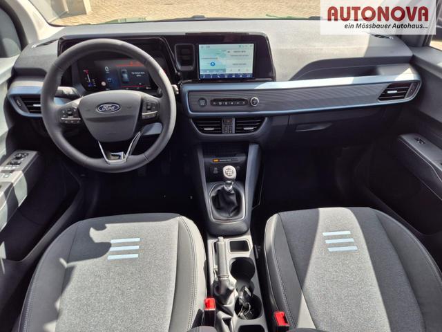 Ford Tourneo Courier 1.0 EcoBoost 125PS Active Teil-Leder Sitzheizung Lenkradheizung Klimaautomatik PDC v+h R&uuml;ckf.-Kamera ACC TWA Frontscheibe beheizb. Ford-Navi SYNC4 Apple CarPlay + Android Auto 
