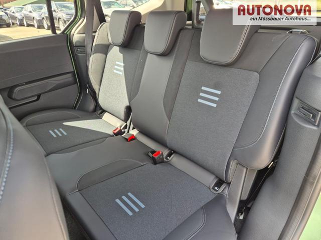Ford Tourneo Courier 1.0 EcoBoost 125PS Active Teil-Leder Sitzheizung Lenkradheizung Klimaautomatik PDC v+h R&uuml;ckf.-Kamera ACC TWA Frontscheibe beheizb. Ford-Navi SYNC4 Apple CarPlay + Android Auto 