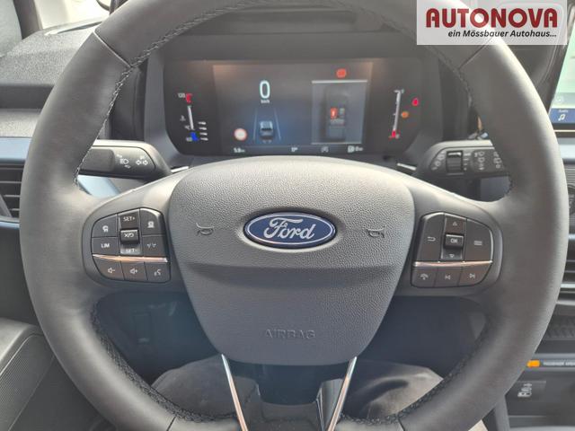 Ford Tourneo Courier 1.0 EcoBoost 125PS Active Teil-Leder Sitzheizung Lenkradheizung Klimaautomatik PDC v+h R&uuml;ckf.-Kamera ACC TWA Frontscheibe beheizb. Ford-Navi SYNC4 Apple CarPlay + Android Auto 