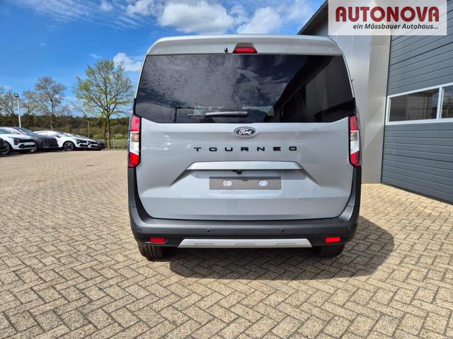 Ford Tourneo Courier 1.0 EcoBoost 125PS Active Teil-Leder Sitzheizung Lenkradheizung Klimaautomatik PDC v+h R&uuml;ckf.-Kamera ACC TWA Frontscheibe beheizb. Ford-Navi SYNC4 Apple CarPlay + Android Auto 