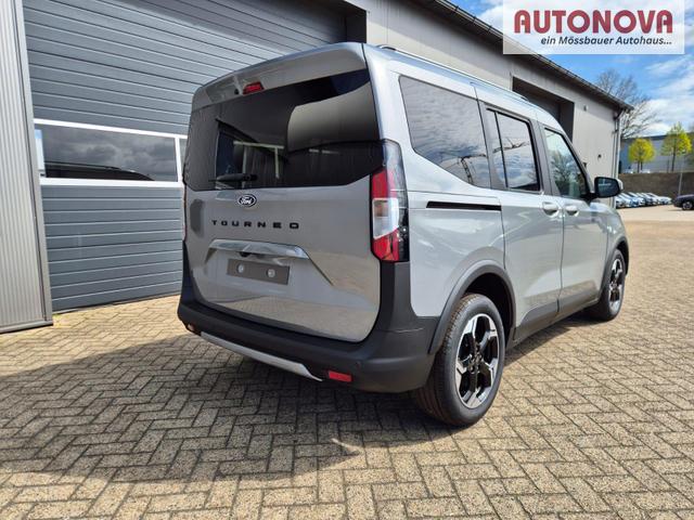 Ford Tourneo Courier 1.0 EcoBoost 125PS Active Teil-Leder Sitzheizung Lenkradheizung Klimaautomatik PDC v+h R&uuml;ckf.-Kamera ACC TWA Frontscheibe beheizb. Ford-Navi SYNC4 Apple CarPlay + Android Auto 