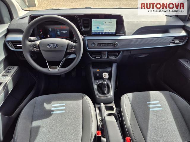 Ford Tourneo Courier 1.0 EcoBoost 125PS Active Teil-Leder Sitzheizung Lenkradheizung Klimaautomatik PDC v+h R&uuml;ckf.-Kamera ACC TWA Frontscheibe beheizb. Ford-Navi SYNC4 Apple CarPlay + Android Auto 