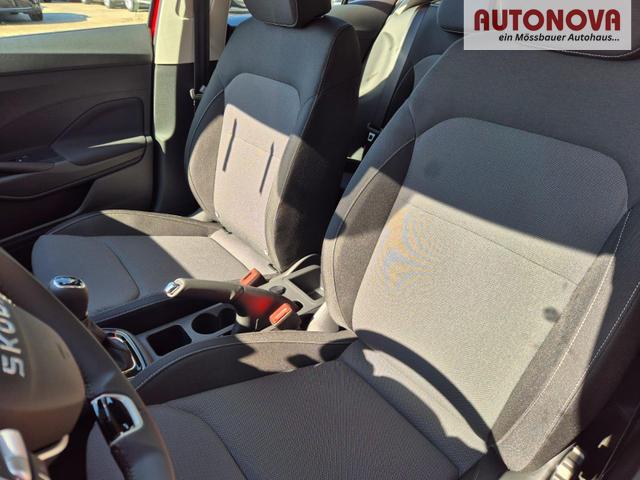 Skoda Fabia 1.0 TSI 95PS Selection 5-t&uuml;rig R&uuml;ckf.Kamera Parksensoren Sitzheizung Multifunktionslenkrad Klima Skoda-Radio Bluetooth Touchscreen Tempomat Nebelsch. Apple CarPlay + Android Auto 