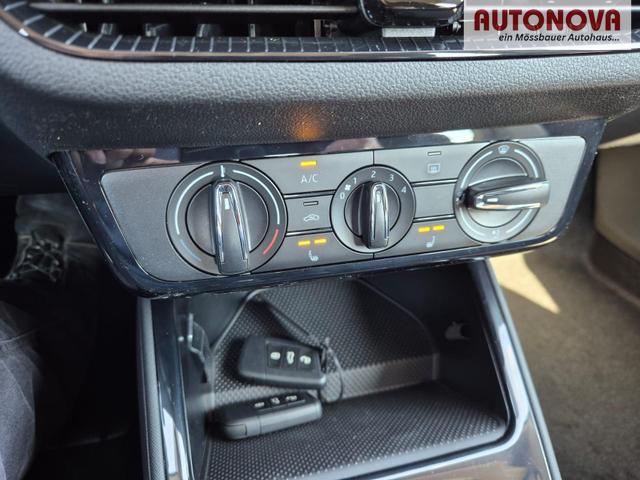Skoda Fabia 1.0 TSI 95PS Selection 5-t&uuml;rig R&uuml;ckf.Kamera Parksensoren Sitzheizung Multifunktionslenkrad Klima Skoda-Radio Bluetooth Touchscreen Tempomat Nebelsch. Apple CarPlay + Android Auto 