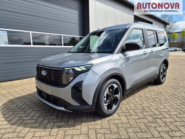 Ford Tourneo Courier 1.0 EcoBoost 125PS Active Teil-Leder Sitzheizung Lenkradheizung Klimaautomatik PDC v+h R&uuml;ckf.-Kamera ACC TWA Frontscheibe beheizb. Ford-Navi SYNC4 Apple CarPlay + Android Auto 