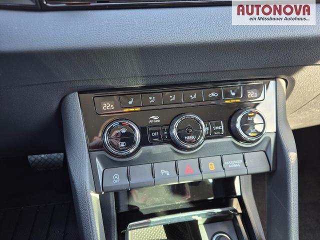 Skoda Karoq 1.5 TSI 150PS DSG Selection Klimaautomatik Sitzheizung Lenkradheizung ACC PDC v+h R&uuml;ckf.Kamera abg.Scheiben Apple CarPlay Android Auto 17"LM 