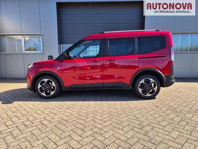 Ford Tourneo Courier 1.0 EcoBoost 125PS Active Teil-Leder Sitzheizung Lenkradheizung Klimaautomatik PDC v+h R&uuml;ckf.-Kamera ACC TWA Frontscheibe beheizb. Ford-Navi SYNC4 Apple CarPlay + Android Auto 