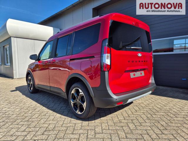 Ford Tourneo Courier 1.0 EcoBoost 125PS Active Teil-Leder Sitzheizung Lenkradheizung Klimaautomatik PDC v+h R&uuml;ckf.-Kamera ACC TWA Frontscheibe beheizb. Ford-Navi SYNC4 Apple CarPlay + Android Auto 