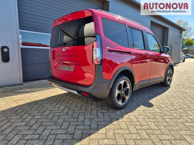 Ford Tourneo Courier 1.0 EcoBoost 125PS Active Teil-Leder Sitzheizung Lenkradheizung Klimaautomatik PDC v+h R&uuml;ckf.-Kamera ACC TWA Frontscheibe beheizb. Ford-Navi SYNC4 Apple CarPlay + Android Auto 