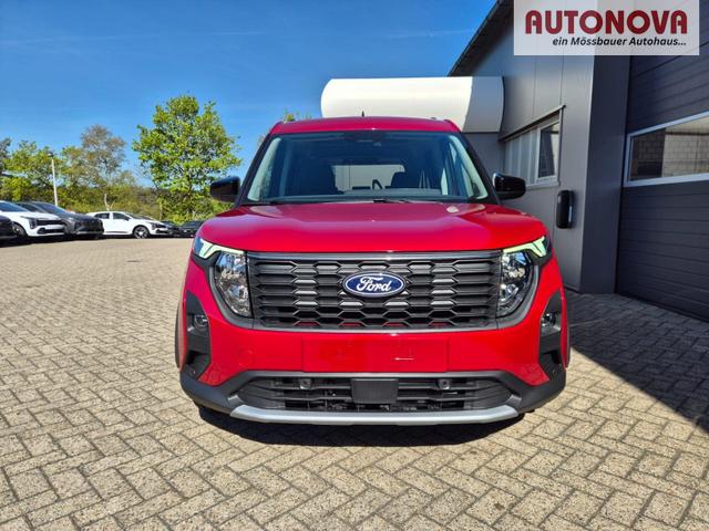 Ford Tourneo Courier 1.0 EcoBoost 125PS Active Teil-Leder Sitzheizung Lenkradheizung Klimaautomatik PDC v+h R&uuml;ckf.-Kamera ACC TWA Frontscheibe beheizb. Ford-Navi SYNC4 Apple CarPlay + Android Auto 