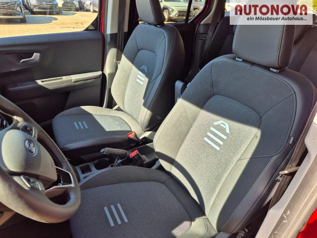 Ford Tourneo Courier 1.0 EcoBoost 125PS Active Teil-Leder Sitzheizung Lenkradheizung Klimaautomatik PDC v+h R&uuml;ckf.-Kamera ACC TWA Frontscheibe beheizb. Ford-Navi SYNC4 Apple CarPlay + Android Auto 