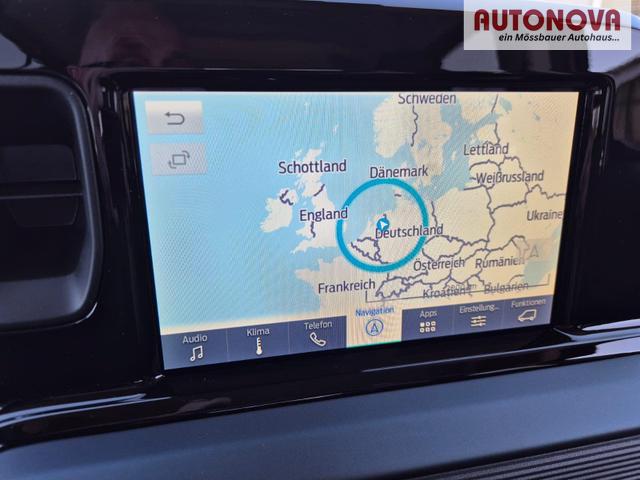 Ford Tourneo Courier 1.0 EcoBoost 125PS Active Teil-Leder Sitzheizung Lenkradheizung Klimaautomatik PDC v+h R&uuml;ckf.-Kamera ACC TWA Frontscheibe beheizb. Ford-Navi SYNC4 Apple CarPlay + Android Auto 