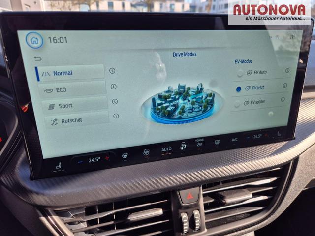 Ford Kuga ST-Line X 243PS PHEV Automatik Matrix-LED schwenkb. AHK elektr. PanoDach Sitzheizung v+h Lenkradheizung Frontscheibe beheizb. Navi SYNC4 Apple CarPlay Android Auto Touchscreen PDC 4xKamera 2xKeyless B+O Sound 19"LM vollelektr. Reichweite 65KM 