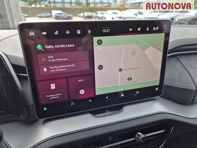 Skoda Kodiaq Sportline 1.5 TSI 204PS PHEV DSG schwenkb. AHK elektr. PanoDach HUD Alcantara PDC v+h 360&deg;Kamera CANTON Sound Klimaautomatik Sitzheizung Lenkradheizung Navi Apple CarPlay Android Auto 2xKeyless 19"LM vollelektr. Reichweite 116KM 
