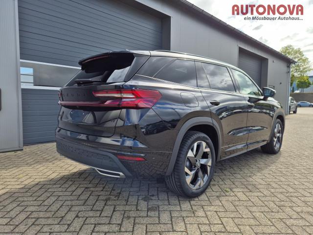 Skoda Kodiaq Sportline 1.5 TSI 204PS PHEV DSG schwenkb. AHK elektr. PanoDach HUD Alcantara PDC v+h 360&deg;Kamera CANTON Sound Klimaautomatik Sitzheizung Lenkradheizung Navi Apple CarPlay Android Auto 2xKeyless 19"LM vollelektr. Reichweite 116KM 