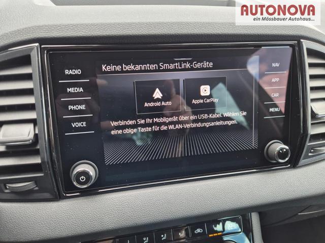 Skoda Karoq 1.5 TSI 150PS DSG Selection Klimaautomatik Sitzheizung Lenkradheizung ACC PDC v+h R&uuml;ckf.Kamera abg.Scheiben Apple CarPlay Android Auto 17"LM 