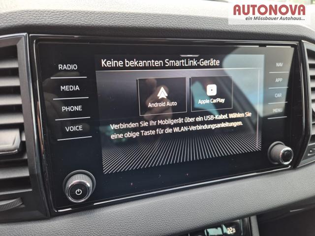 Skoda Karoq 1.5 TSI 150PS DSG Selection Klimaautomatik Sitzheizung Lenkradheizung ACC PDC v+h R&uuml;ckf.Kamera abg.Scheiben Apple CarPlay Android Auto 17"LM 