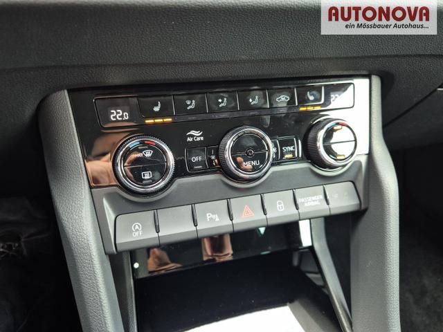Skoda Karoq 1.5 TSI 150PS DSG Selection Klimaautomatik Sitzheizung Lenkradheizung ACC PDC v+h R&uuml;ckf.Kamera abg.Scheiben Apple CarPlay Android Auto 17"LM 